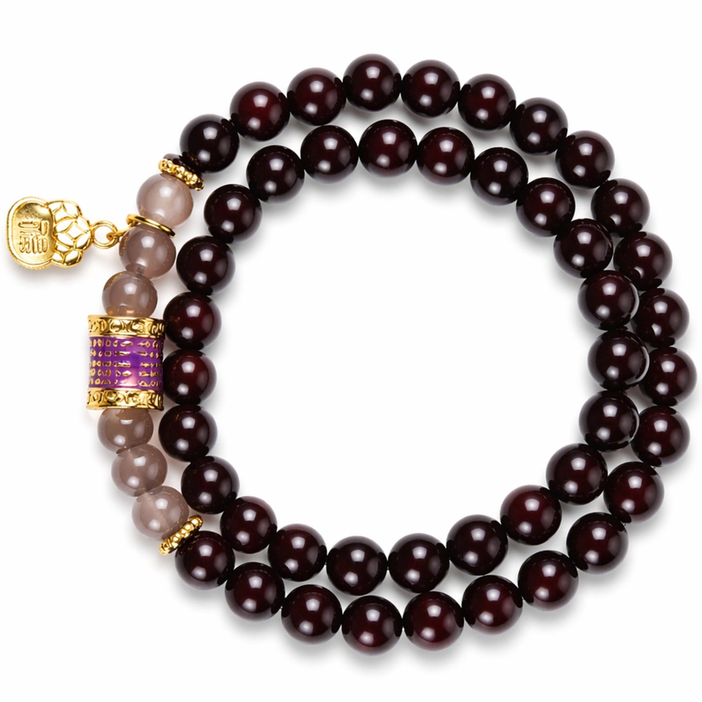 Blood Sandalwood Beaded Bracelet for Men and Women, Natural Wood Bead Wrist Jewelry with Polished Beads, Warm Confident Style for Daily Outfits, Meditation, Layering, and Gift Styling